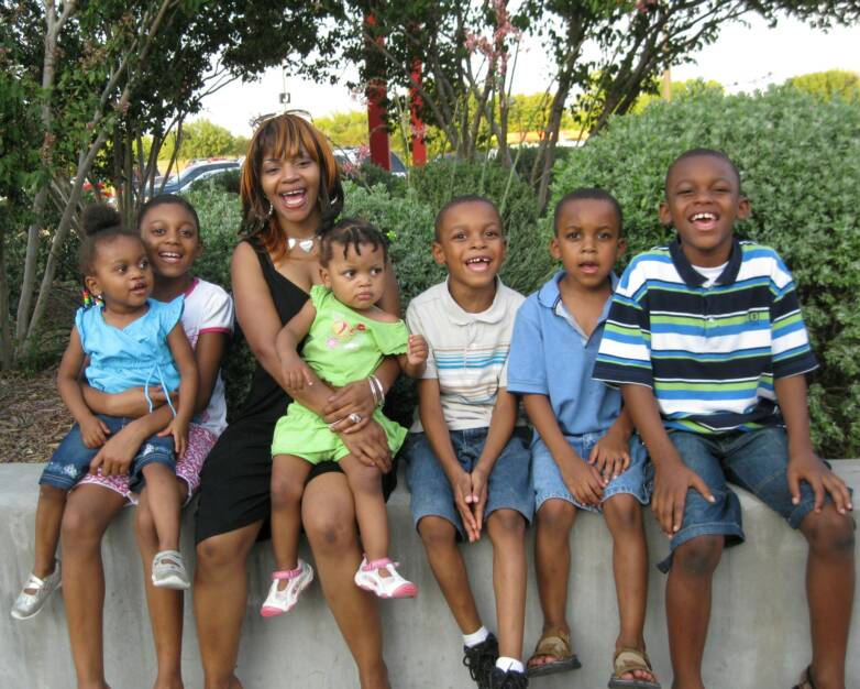 34th b'day and 7 kids looking that good!