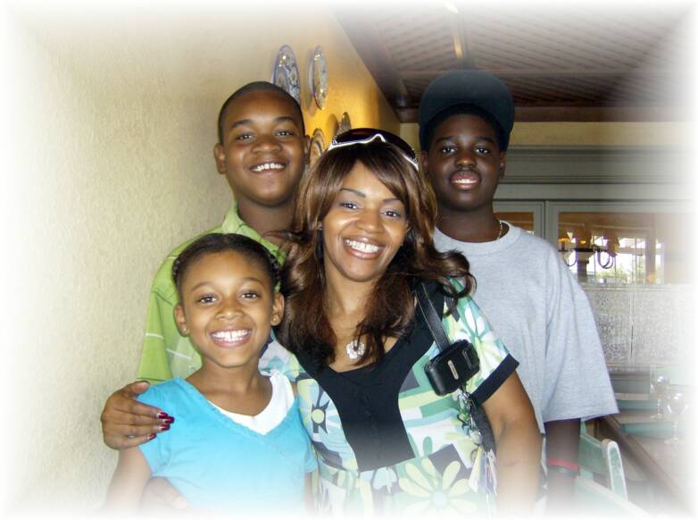 Ja'Keim's B'day hangout with Mom