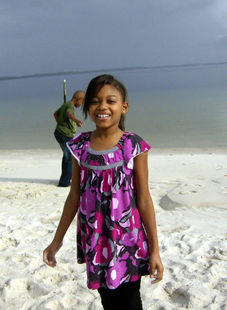 She's more beatiful than the ocean